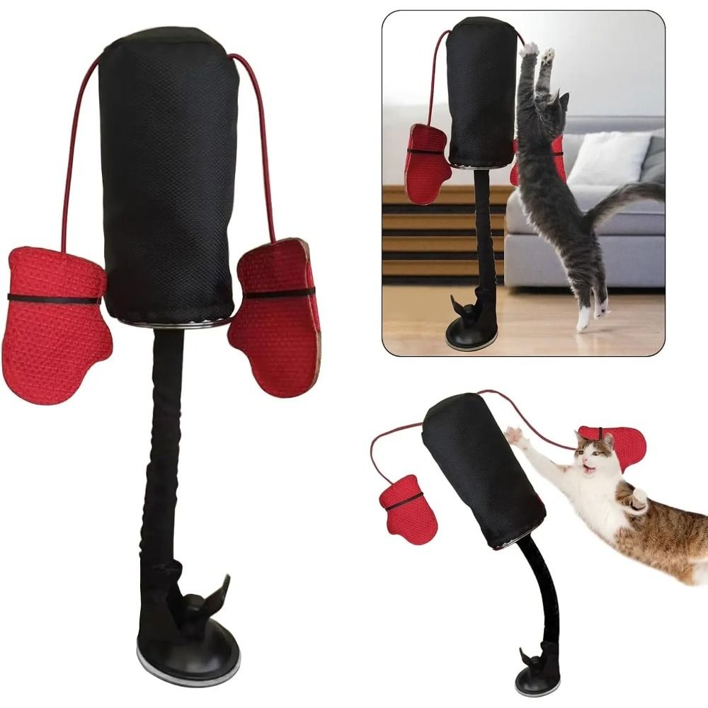 Speed Bag Boxing - Suction Cup Base Cat Boxing Toy