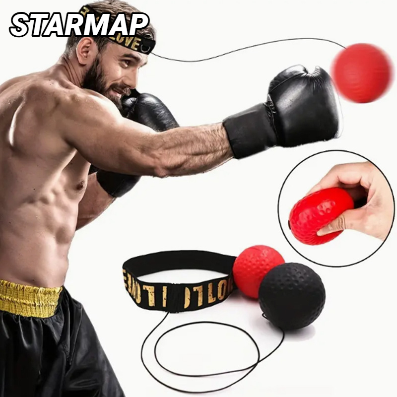 Speed Bag Boxing - MMA Boxing Speed Ball Head-Mounted Pu