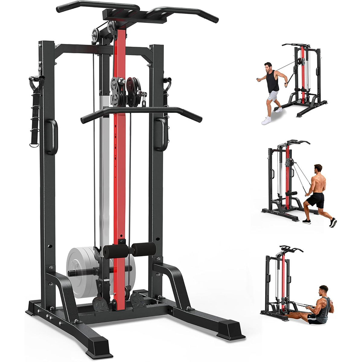Pooboo Home Gym Machine - High - Pulley Home Gym recension och pris