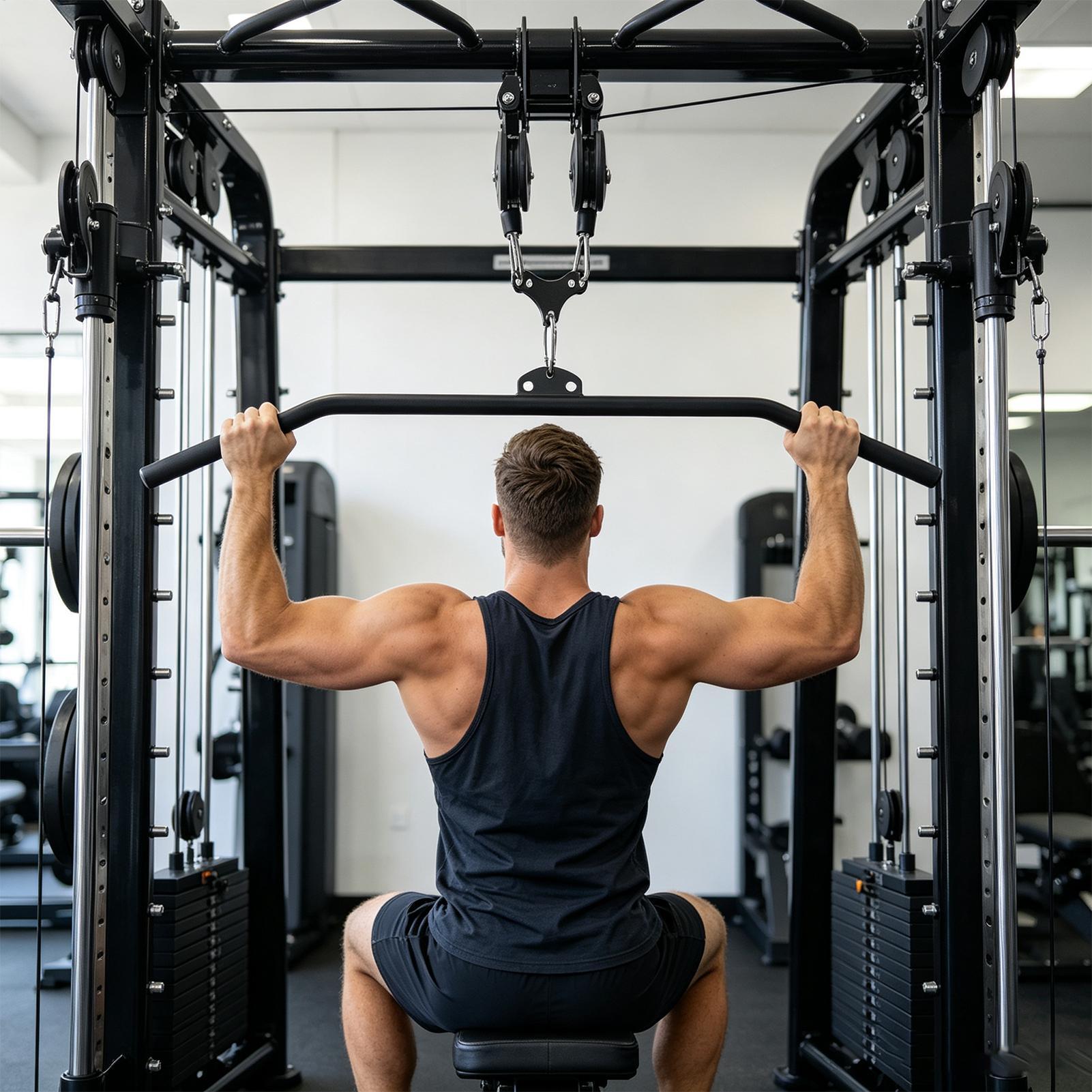 High-position pull-down bar ad - Pulley Home Gym recension och pris