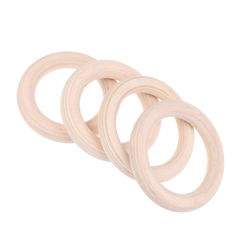2Pcs/Pairs Portable Crossfit G - Gymnastic Rings Wooden recension och pris