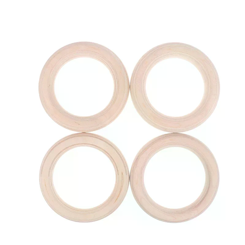 2Pcs/Pairs Wooden Ring Portabl - Gymnastic Rings Wooden recension och pris
