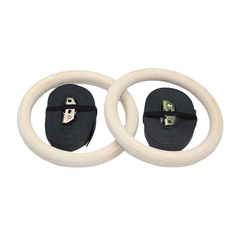 Fitness Gymnastic Rings with A - Gymnastic Rings Wooden recension och pris