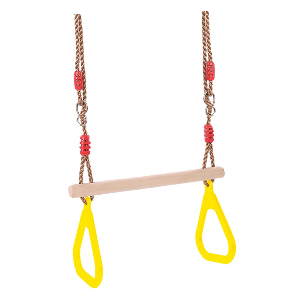 Indoor Outdoor Fun Swing Sets  - Gymnastic Rings Wooden recension och pris