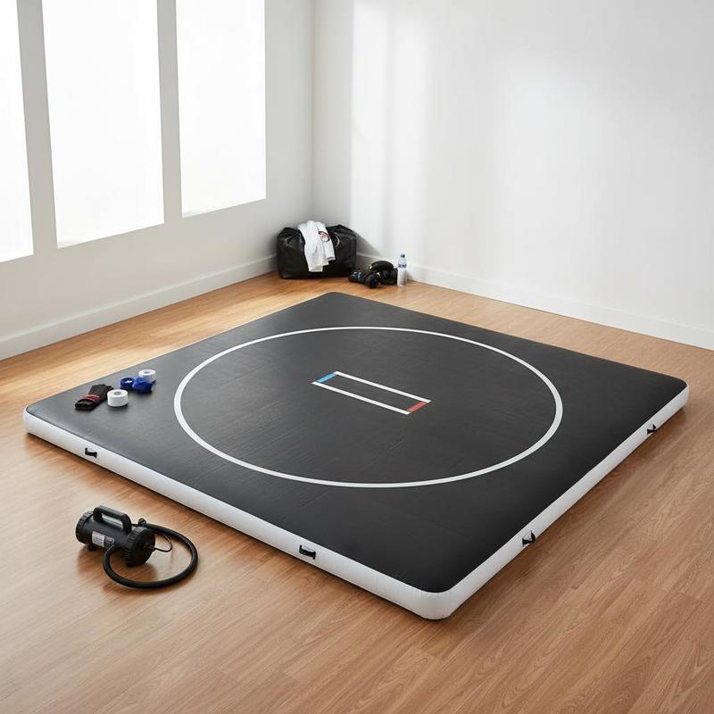 Inflatable Grappling Pad 13x13 - Home Gym Practice recension och pris