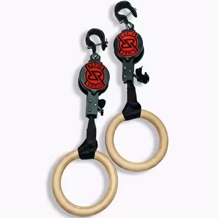 Birch Fitness Rings High Load- - Gymnastic Rings Wooden recension och pris