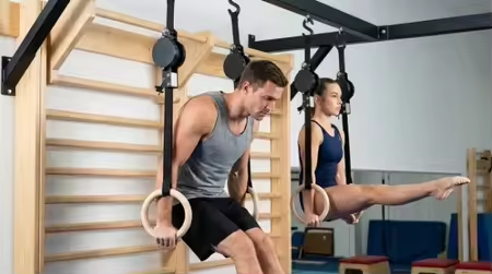 Birch Fitness Rings High Load- - Gymnastic Rings Wooden recension och pris
