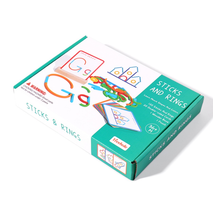 Children's early education puz - Gymnastic Rings Wooden recension och pris
