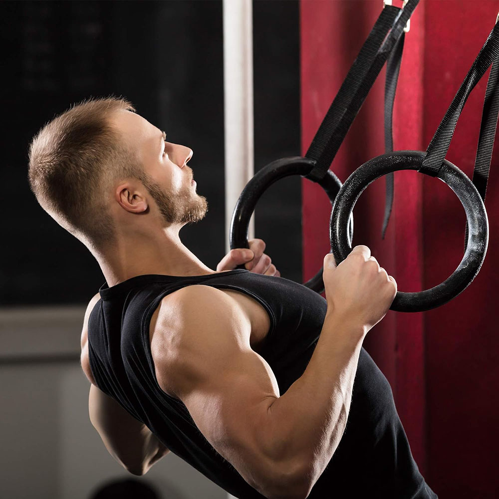 Fitness Training Gymnastic Rin - Gymnastic Rings Wooden recension och pris