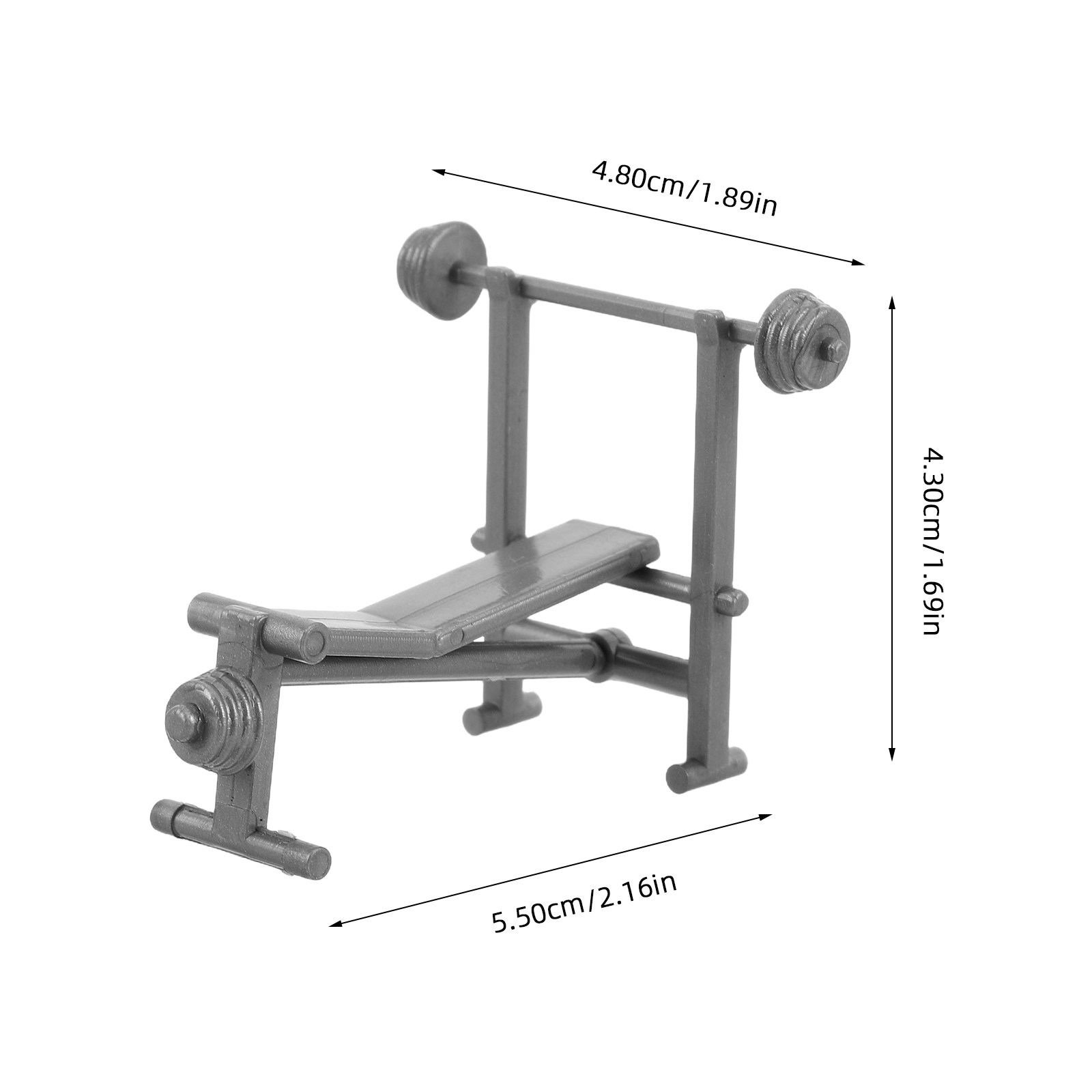 Miniature Dollhouse Gym Set Ti - Home Gym Equipment Diy recension och pris