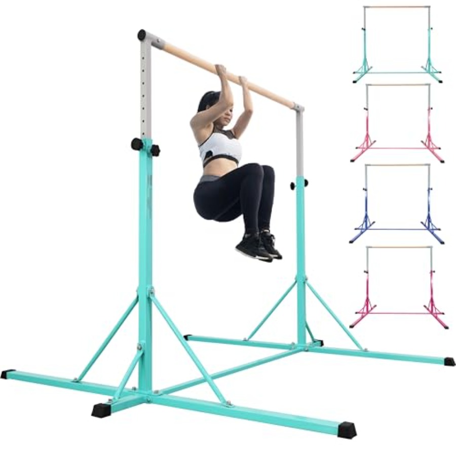Gymnastics Bar for home gym tr - Gymnastic Rings Wooden recension och pris