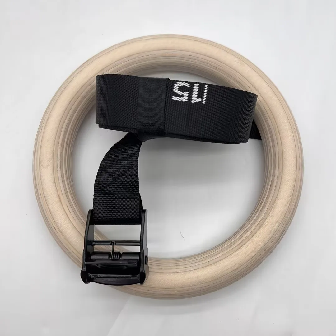 Safe Durable Birch Wood Fitnes - Gymnastic Rings Wooden recension och pris
