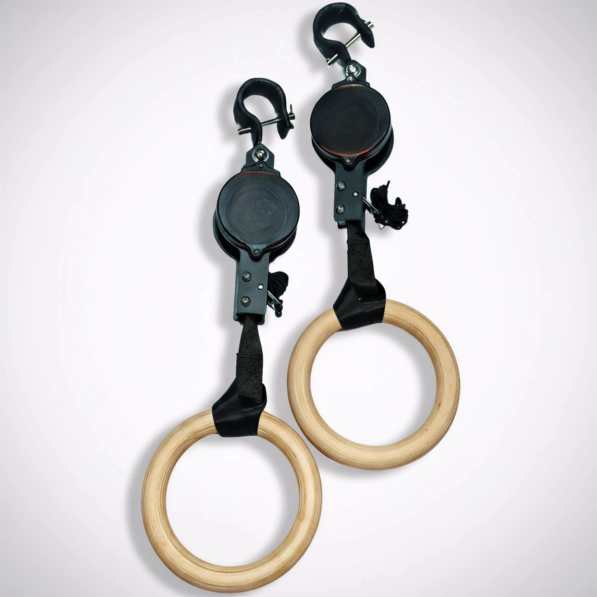 Safe Durable Birch Wood Fitnes - Gymnastic Rings Wooden recension och pris