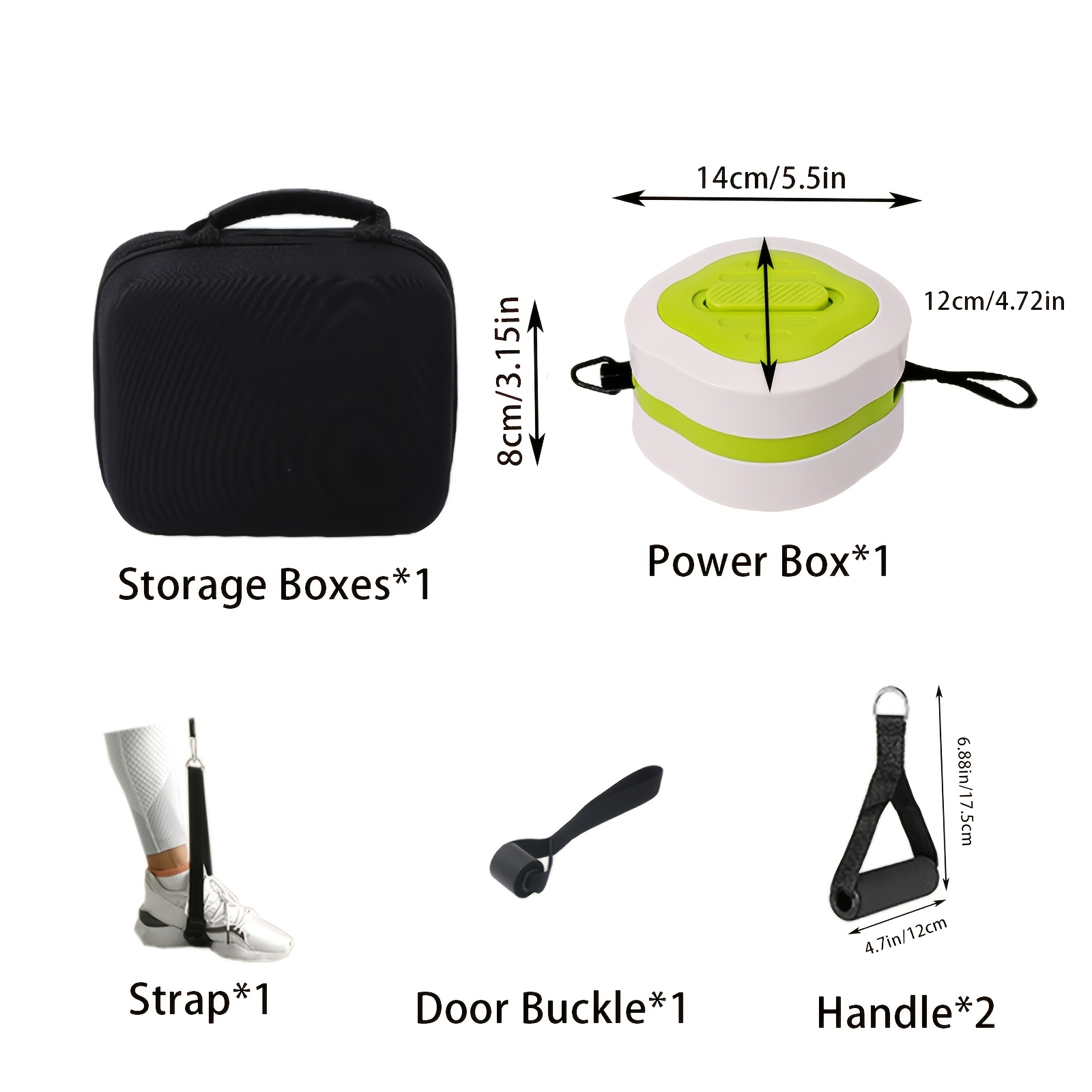 Portable Retractable Cable Tra - Home Gym System recension och pris