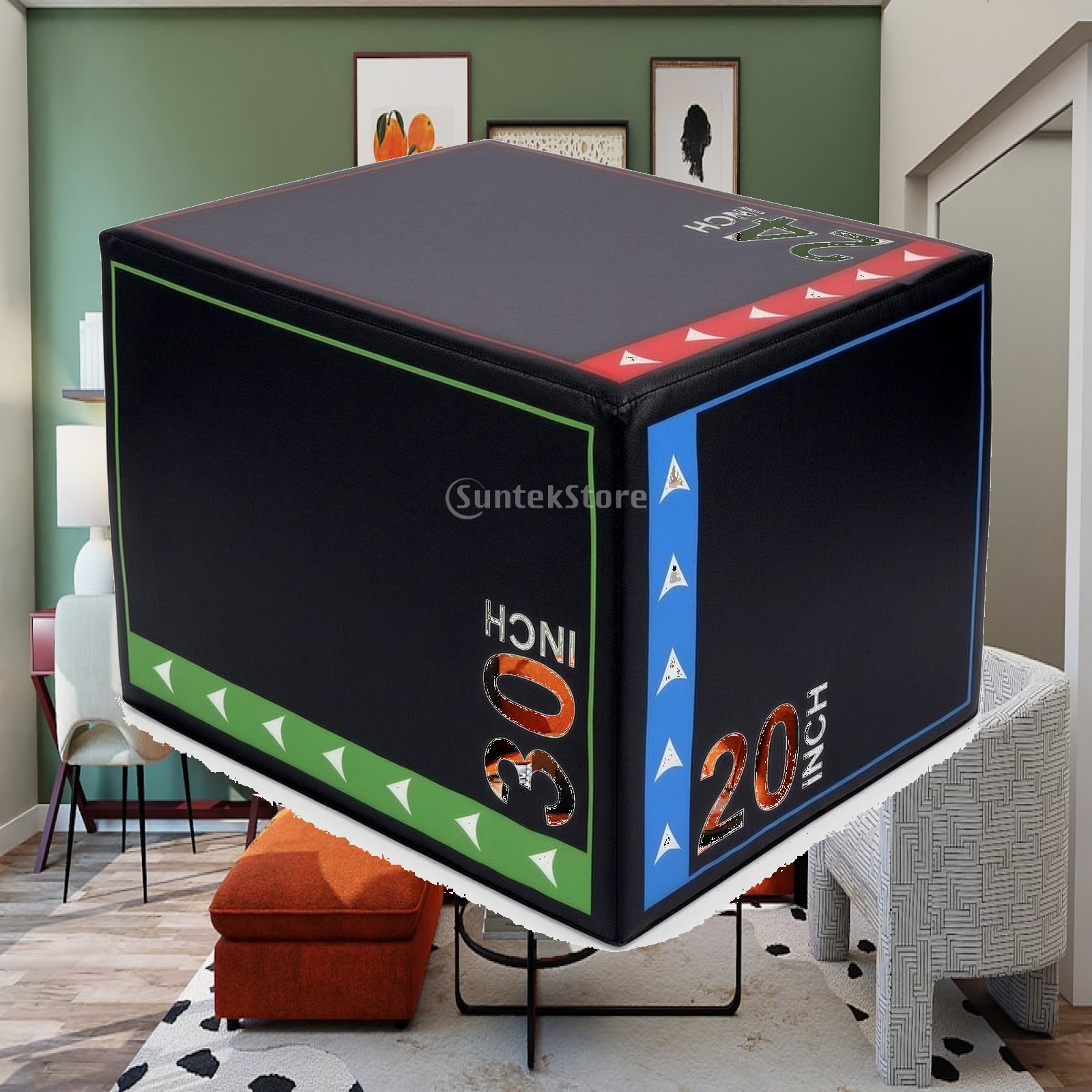 Soft Plyo Jump Box Shock-Absor - Home Gym Fitness recension och pris