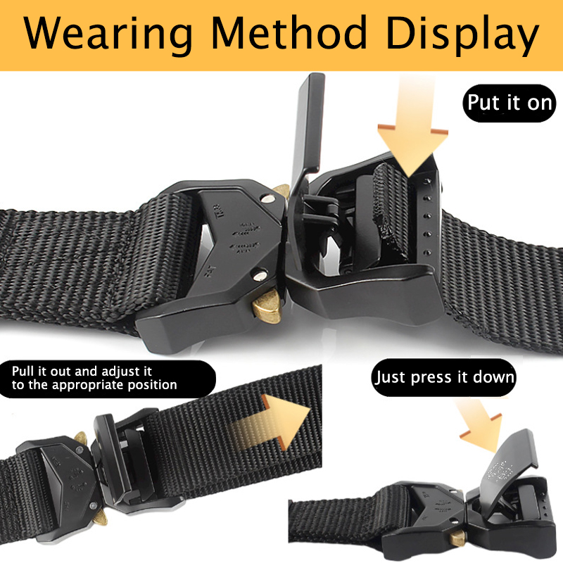 2PCS-Heavy Duty Tactical Belt  - Battle Rope Heavy recension och pris
