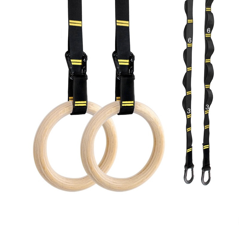 28mm 32mm Pull-up Gymnastics R - Gymnastic Rings Wooden recension och pris
