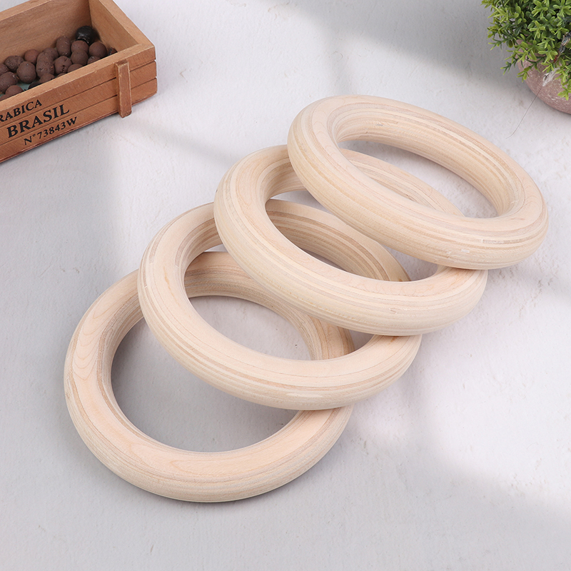 2Pcs/Pairs Wooden Ring Portabl - Gymnastic Rings Wooden recension och pris