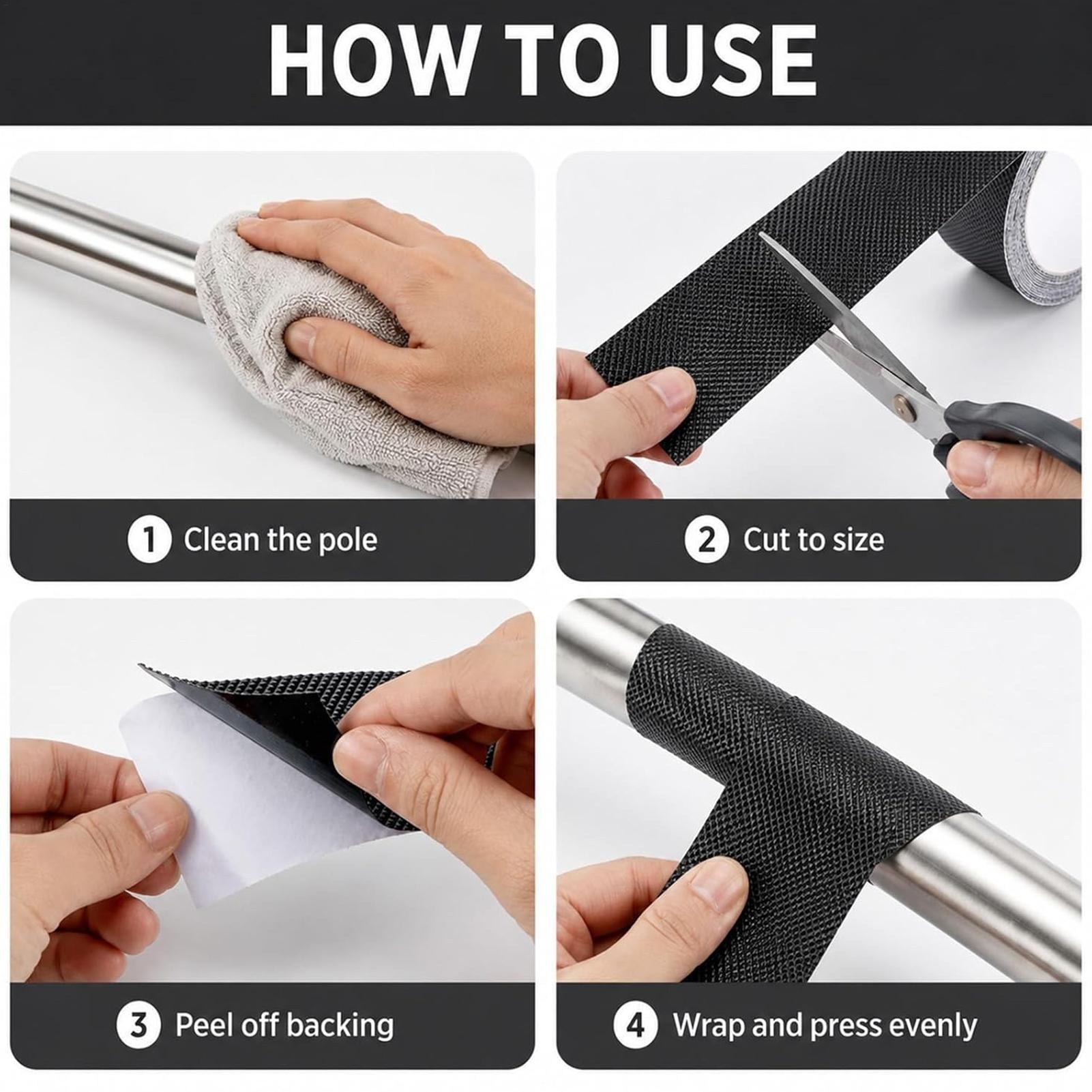 Pole Dancing Grip Tape Adhesiv - Home Gym Practice recension och pris