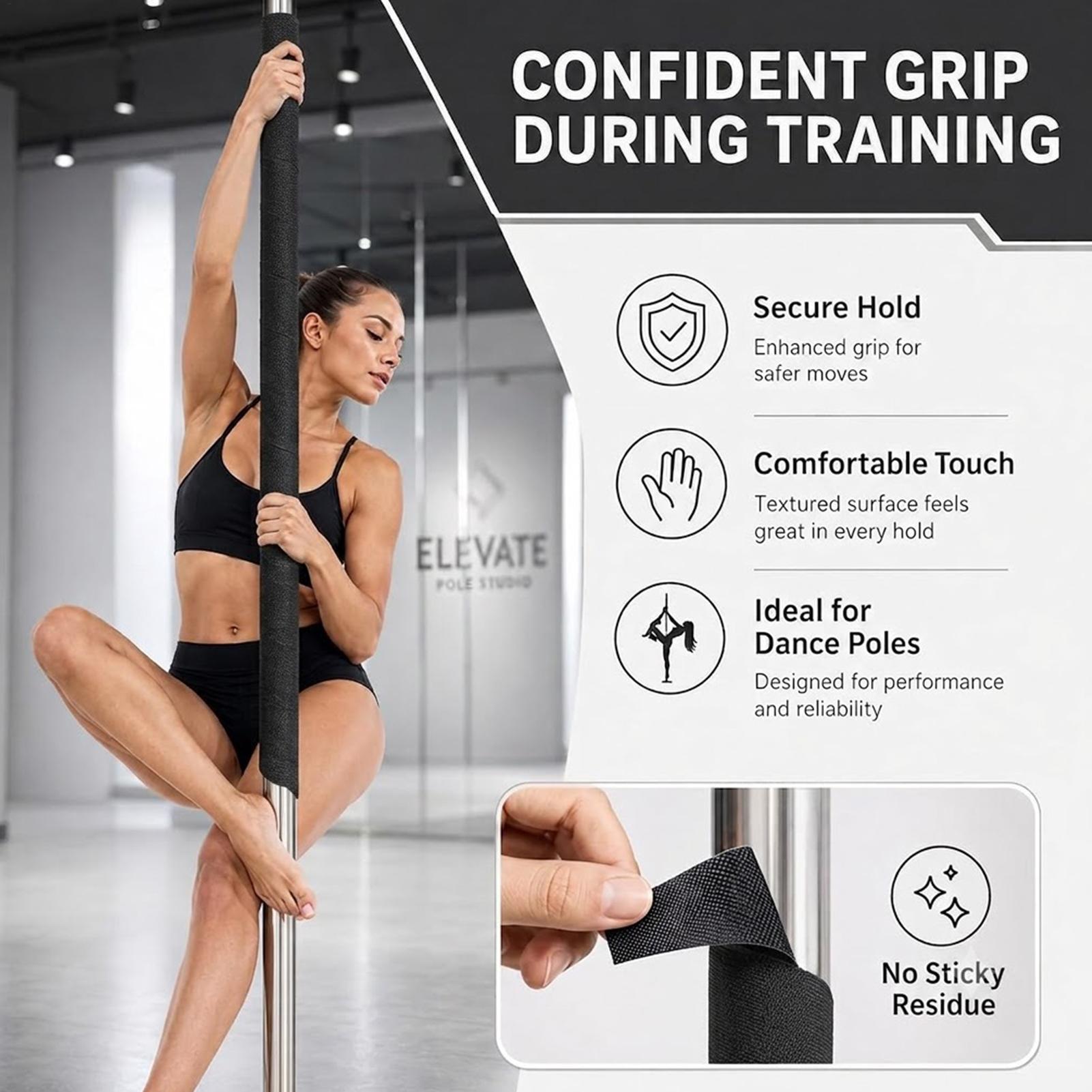 Pole Dancing Grip Tape Adhesiv - Home Gym Practice recension och pris