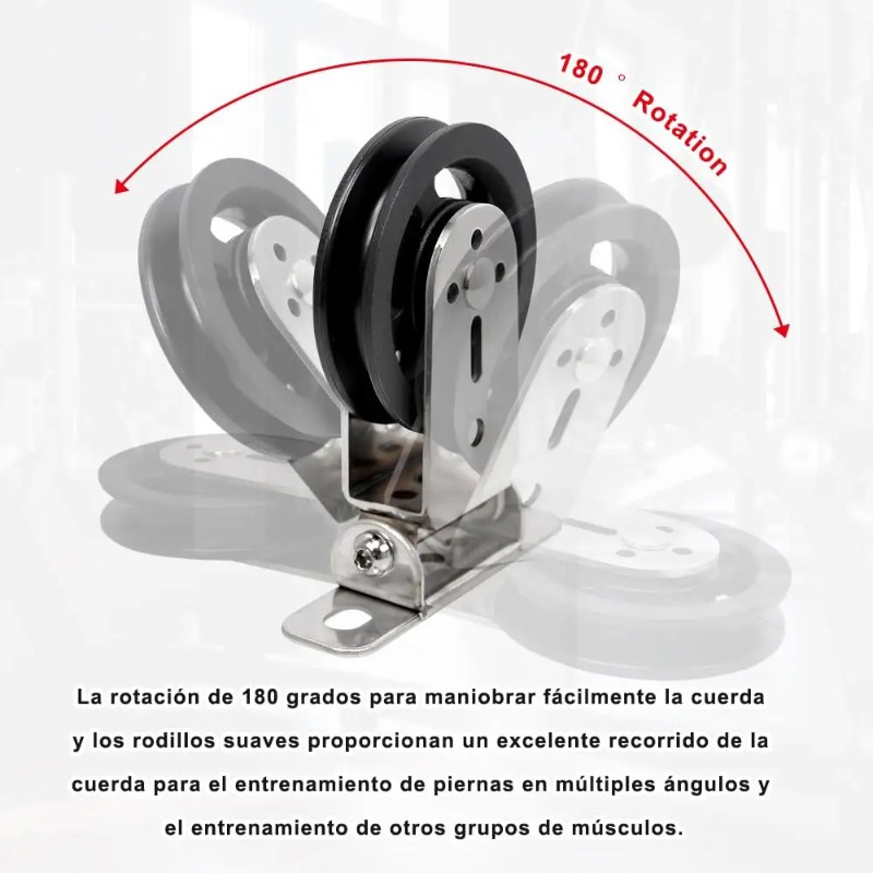 Mute Rotatable Stainless Steel - Pulley Home Gym recension och pris